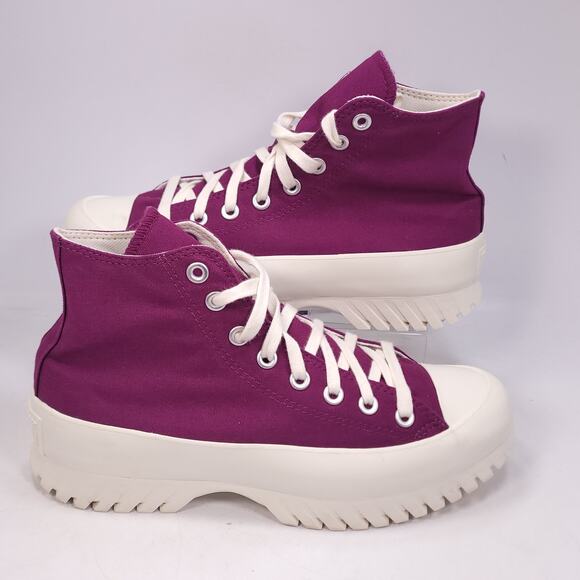 Converse All Star Athletic Sneaker Shoe Womens Size 9 Mens Size 7 A03701C Purple - Picture 6 of 10